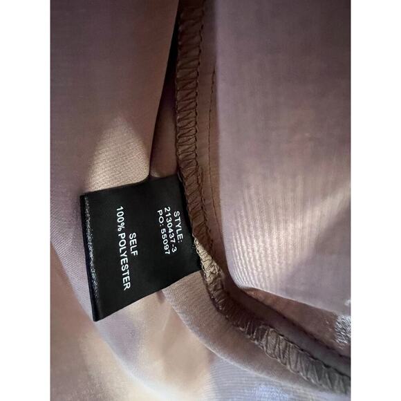 Current Air Top Size MED Brown Gold Long Sleeves Classy Chic - Picture 2 of 6